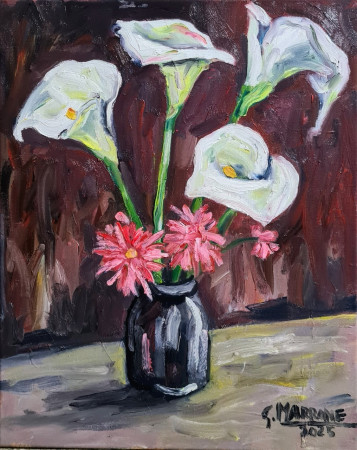 "Calle" olio su tela-50x40; euro 300