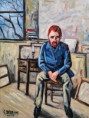 "Vincent" olio su tela-80x60; euro 400 