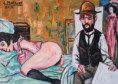 "Toulouse-Lautrec" olio su tela-50x70; euro 350 