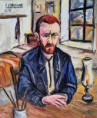 "Vincent" olio su tela-60x50; euro 300 