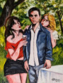 "Don't you like us?" olio su tela-80x60; euro 400 
