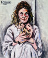 "Anima persa" olio su tela-60x50; euro 300