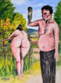 "Impressioni di settembre" olio su tela-80x60; euro 400